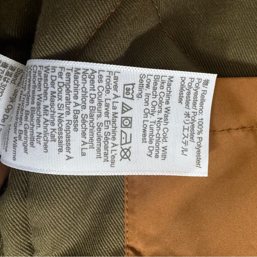 J. Crew Men's Quilted Tan Vest